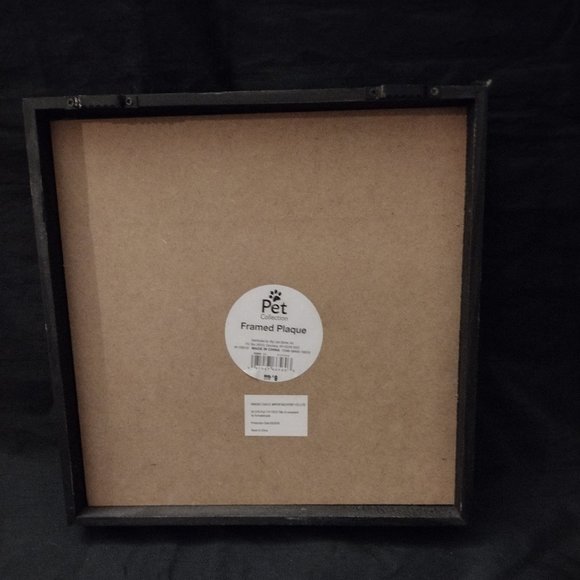 Dog wooden frame, to hang Home Decor - Picture 3 of 3